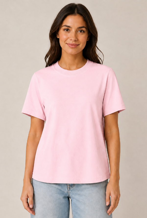 Rylee T-Shirt - Baby Pink