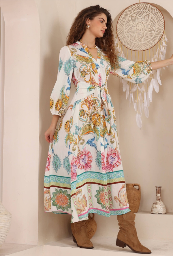 Trinity Tie Midi - Teal