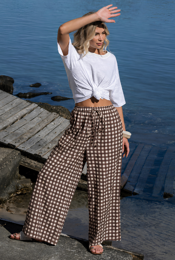 Riviera Pant - Chocolate