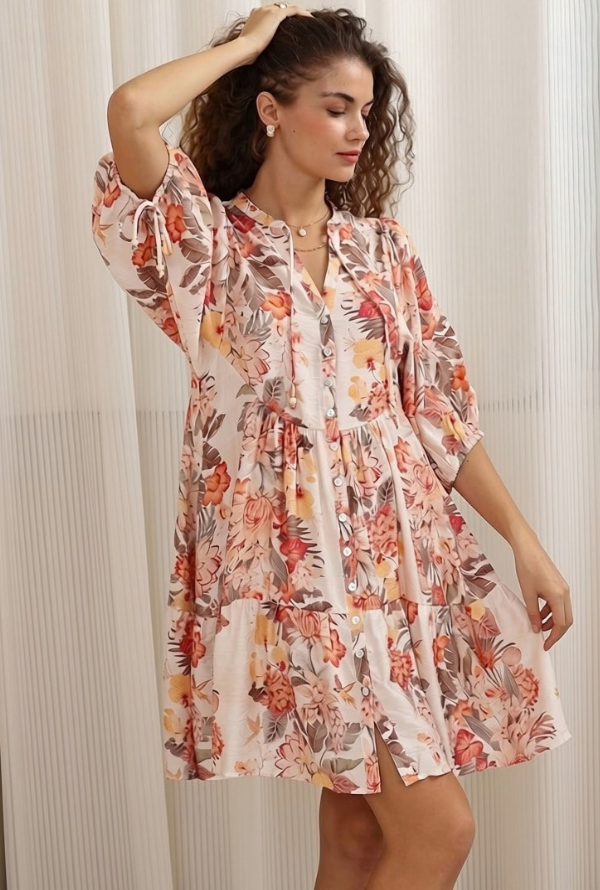 Harper Dress - Blush