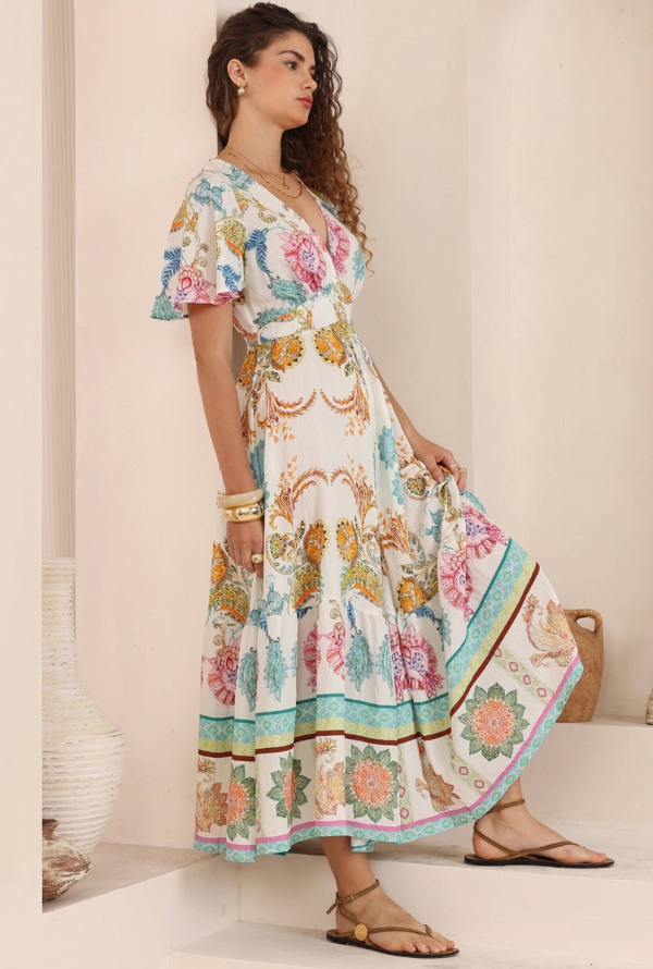 Trinity Maxi - Teal