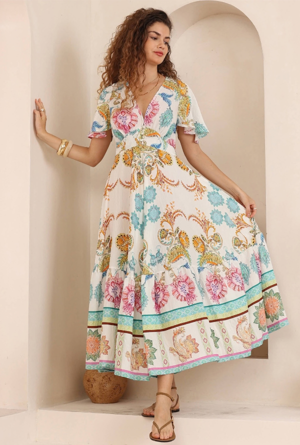 Trinity Maxi - Teal