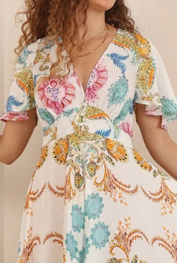 Trinity Maxi - Teal