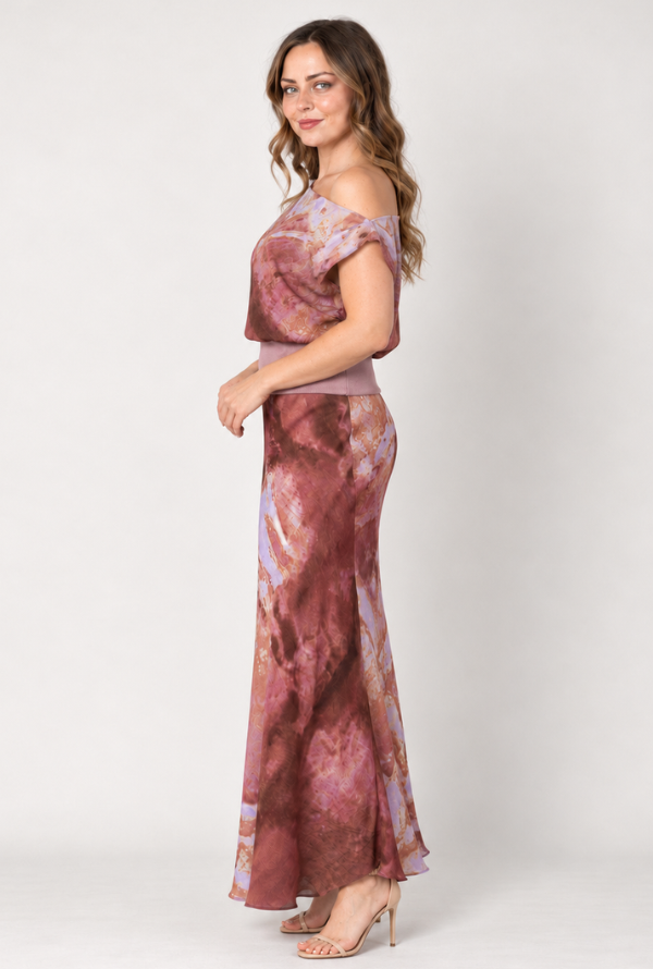Zendaya Maxi Skirt - Blush