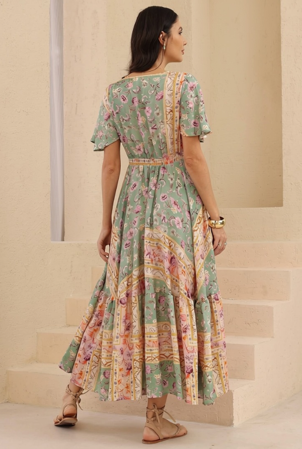 Willow Midi Dress - Sage