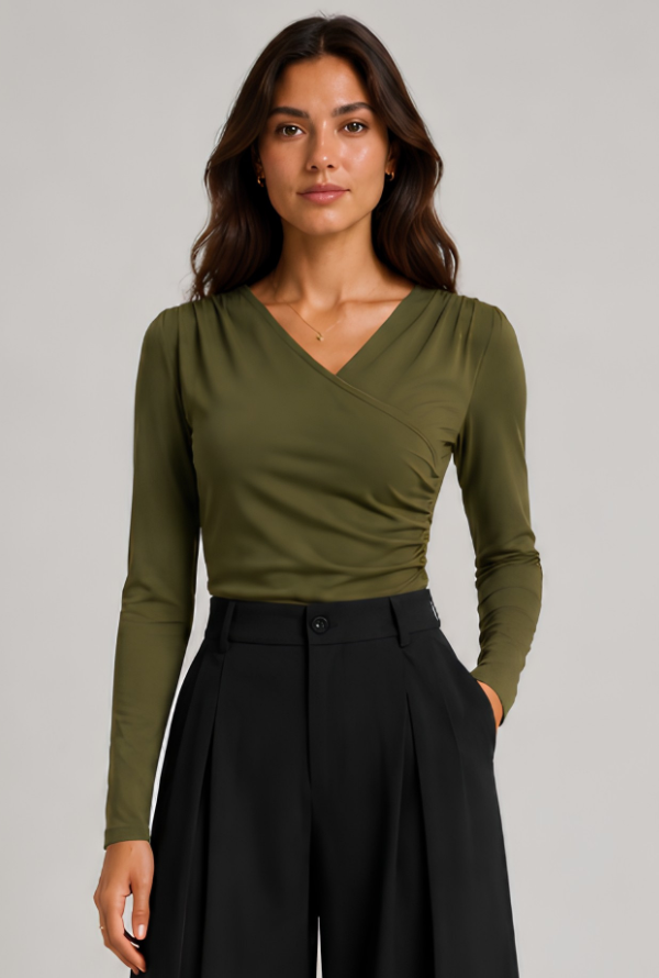 Mia Top - Khaki