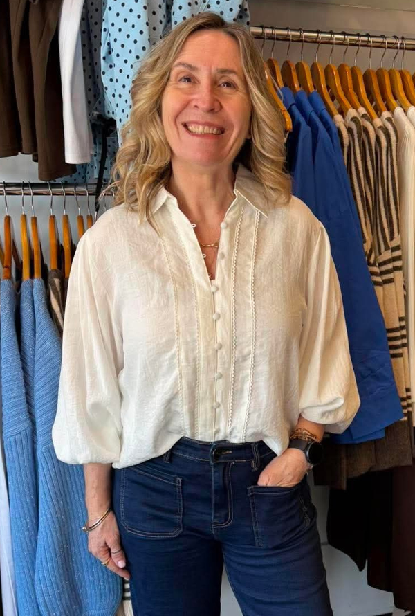 Milana Blouse - White
