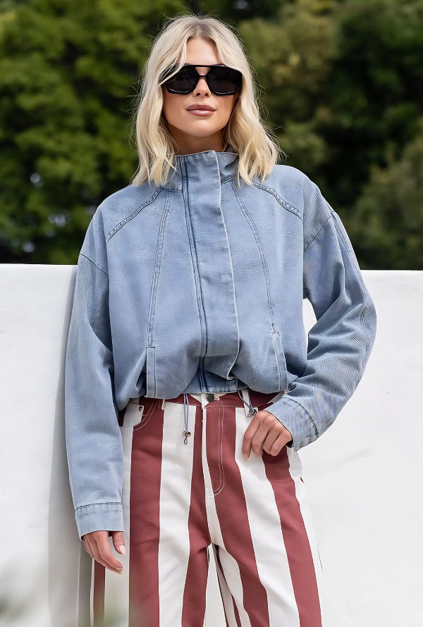 Amari Denim Jacket -Blue