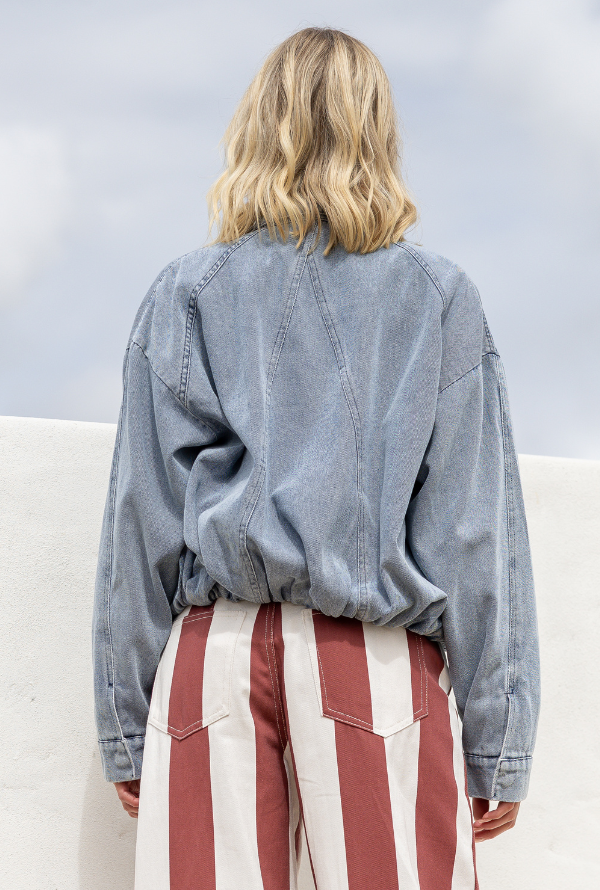 Amari Denim Jacket -Blue