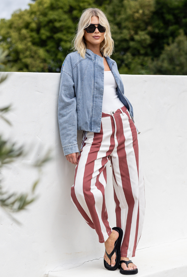 Amari Denim Jacket -Blue