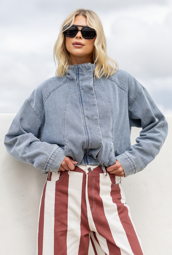 Amari Denim Jacket -Blue