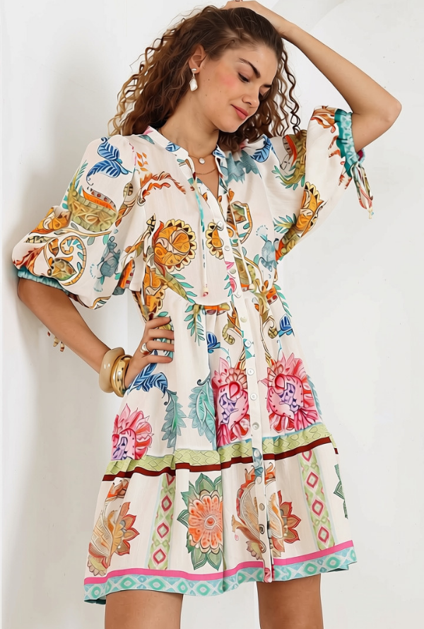 Trinity Dress - Teal