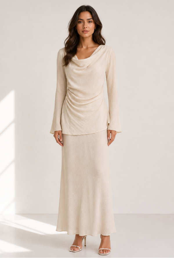 Bailey Skirt - Natural